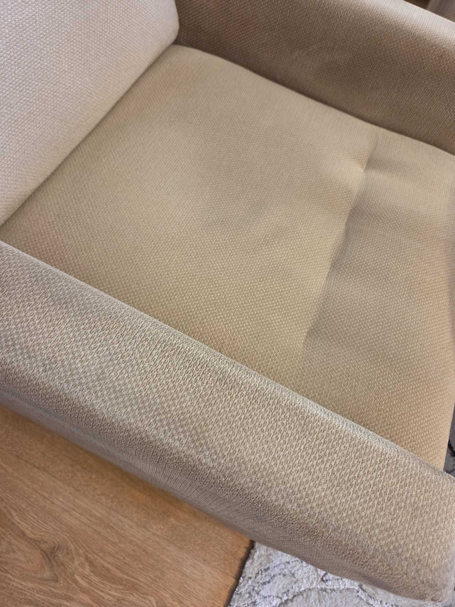 Zestaw Mebli Rozkładana Sofa + Dwa Fotele + Ława + Dwa Pufy