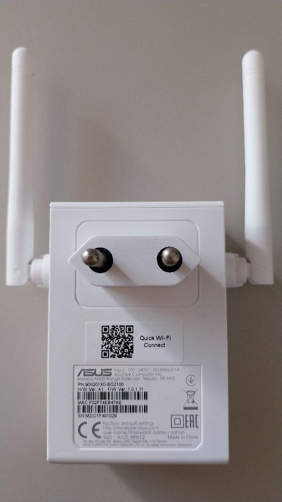 Extensor wifi asus
