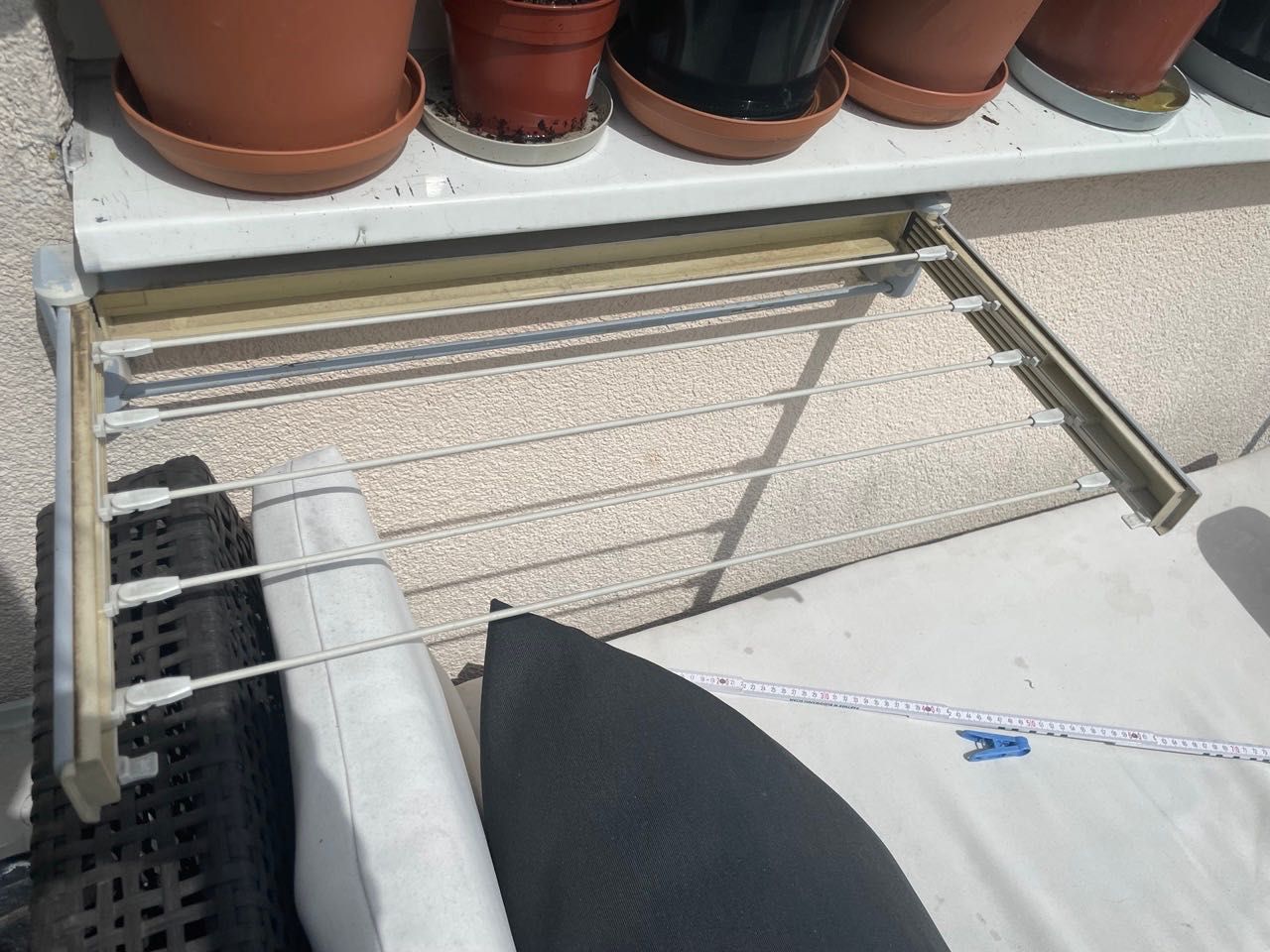 Suszarka ścienna Leifheit na balkon