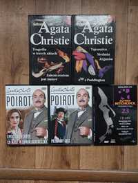 Agatha Christie 2 książki + 3płyty DVD