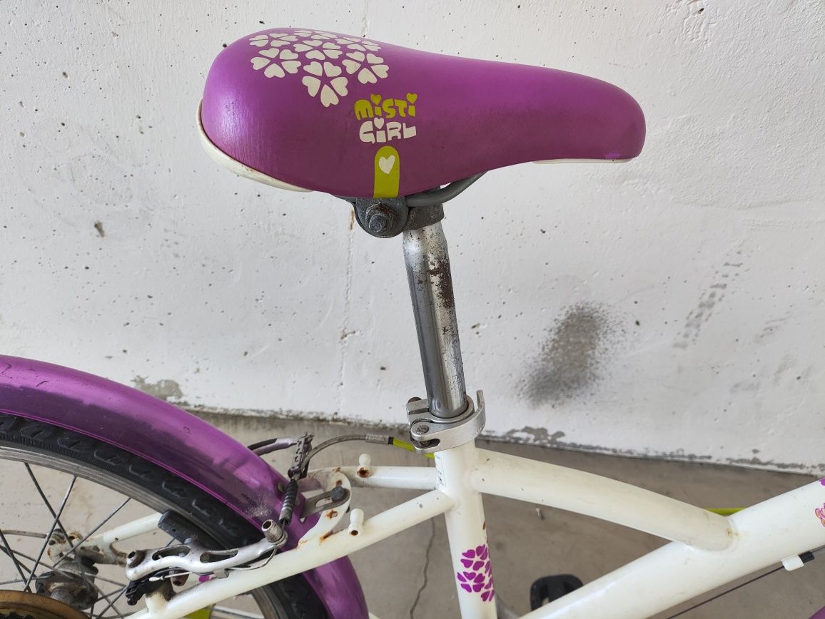 Bicicleta de criança com velocidades