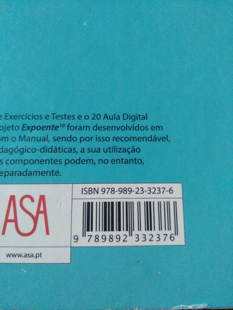 Caderno de exercicios Matematica A 10°ano