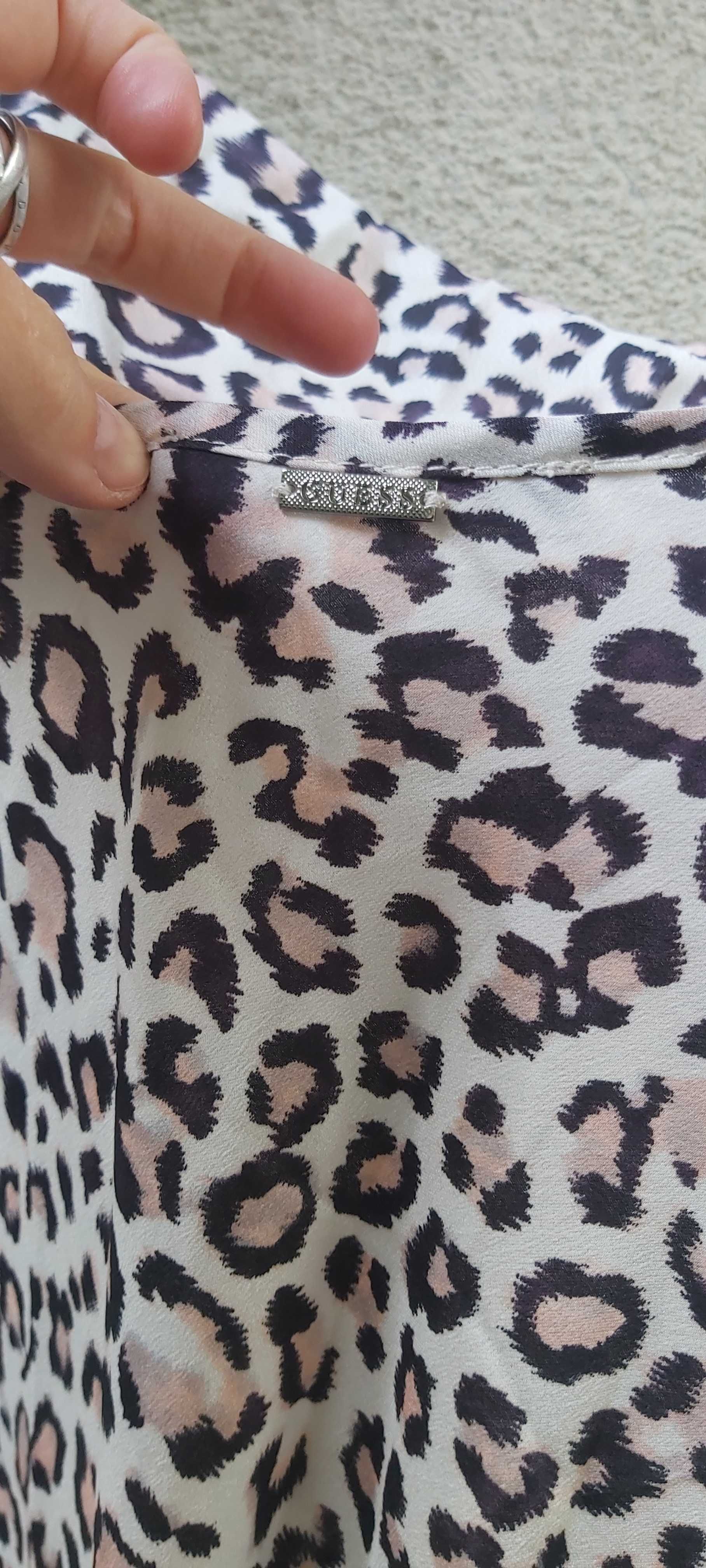 NOWA sukienka GUESS panterka animal print eu40 us 6 a077