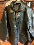 Jaqueta Couro Sint. “ Emporio Armani” fashion