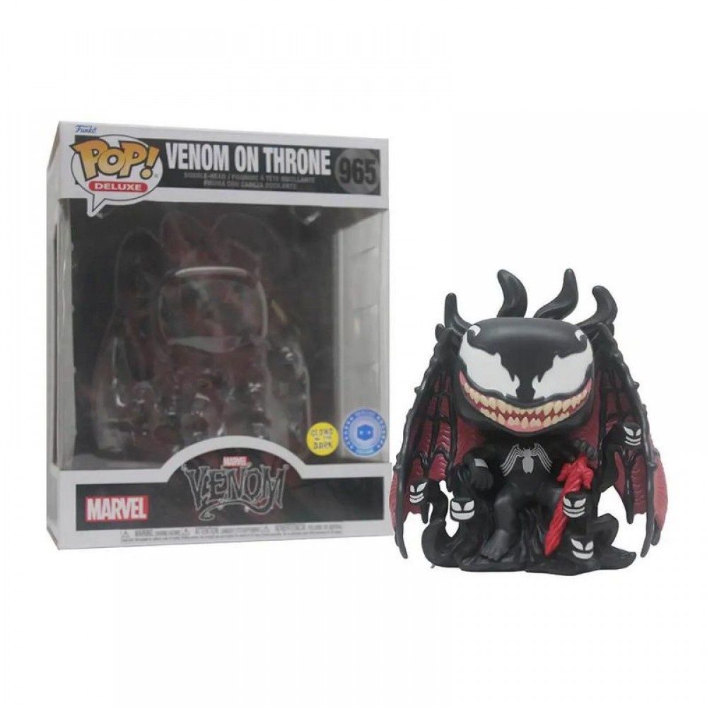 Оригінальна Funko PоP Venom (on Throne) Deluxe / Фанко ПоП Веном