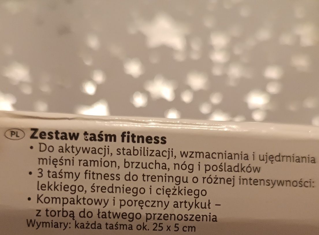 Zestaw taśm fitness