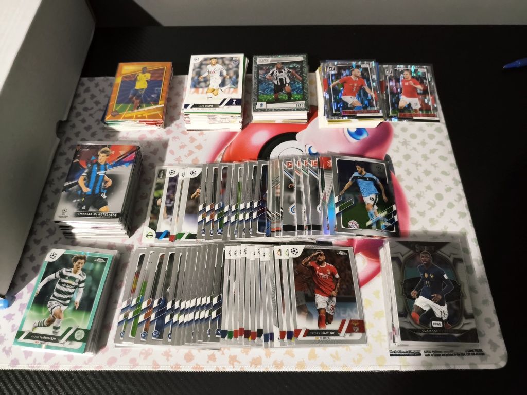 Zestaw 290 kart Panini/ Topps. Mix kolekcji!