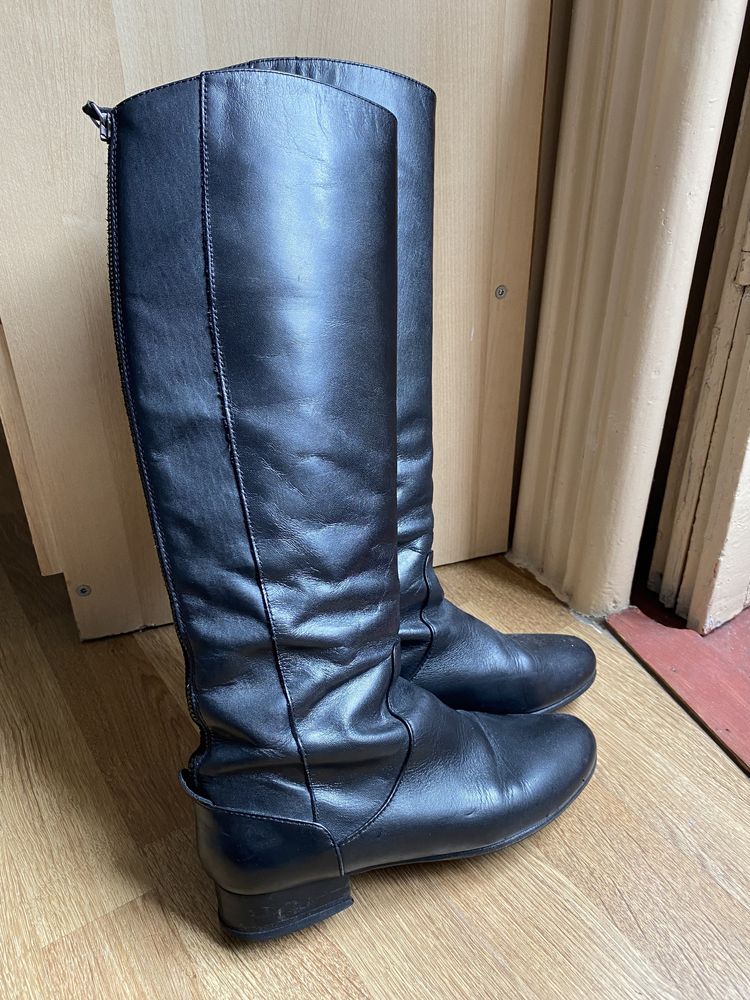 Botas Massimo Dutti pele 37 novo preço