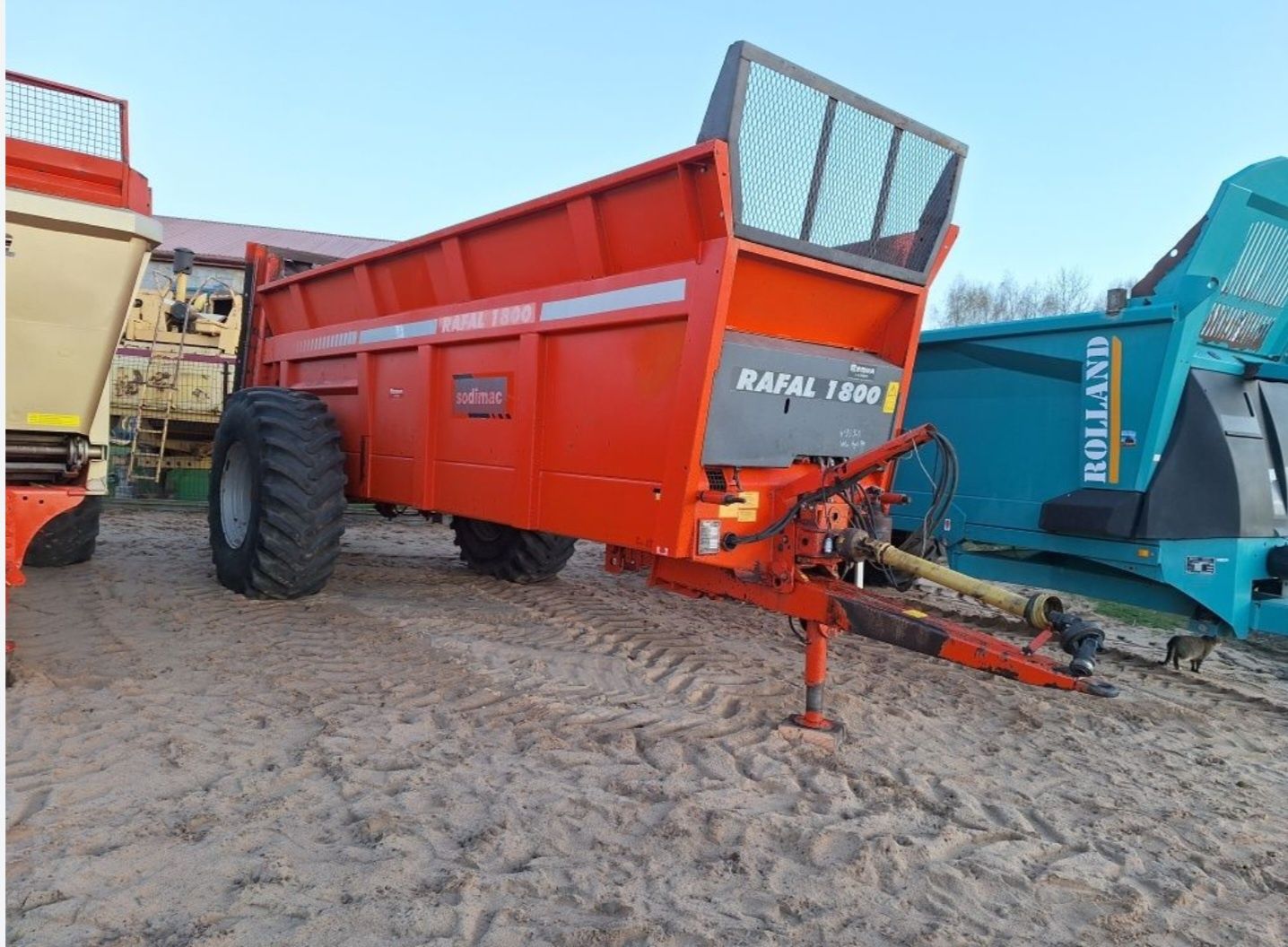 Rozrzutnik obornika Rolland 8t leboulch sodimac 12 -1414t