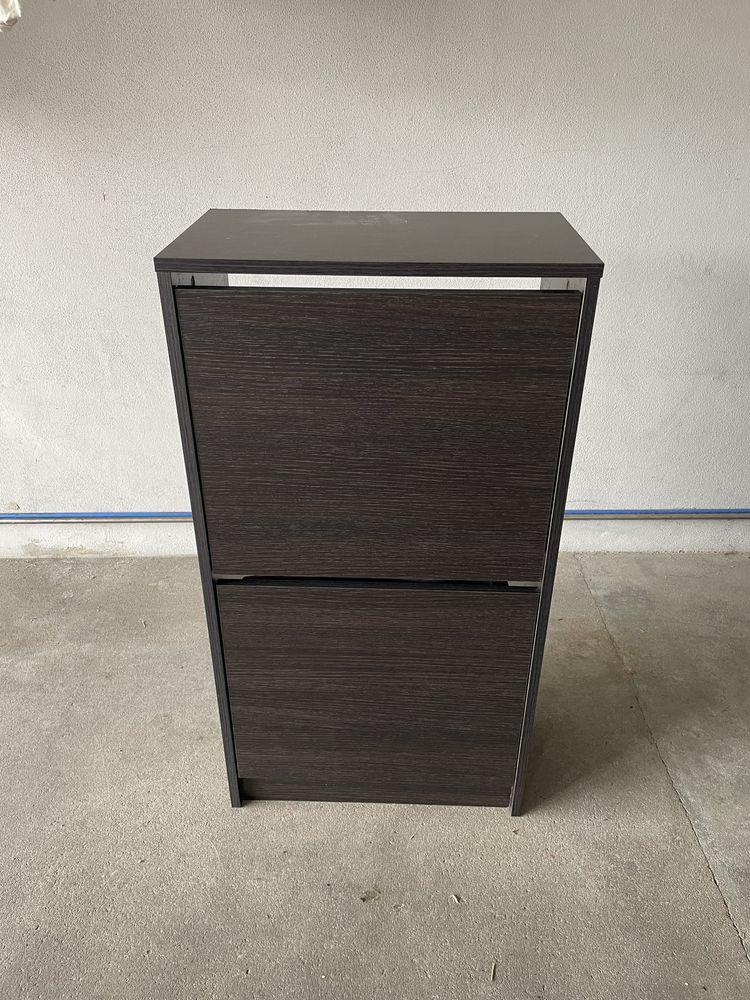 Sapateira ikea castanha