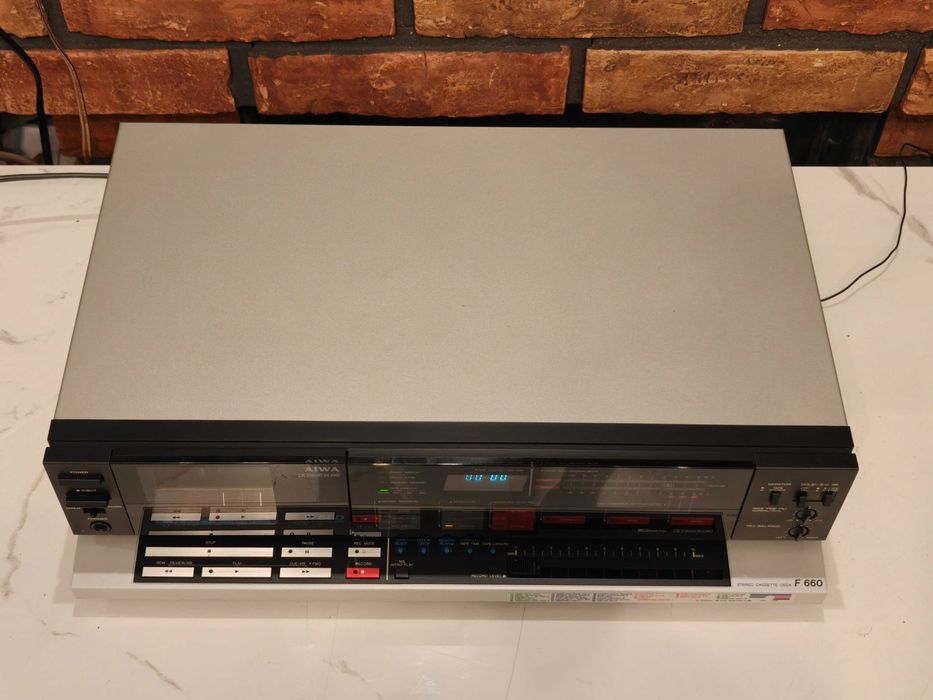 AIWA F660 ! Rzadki deck VINTAGE ! Do serwisu
