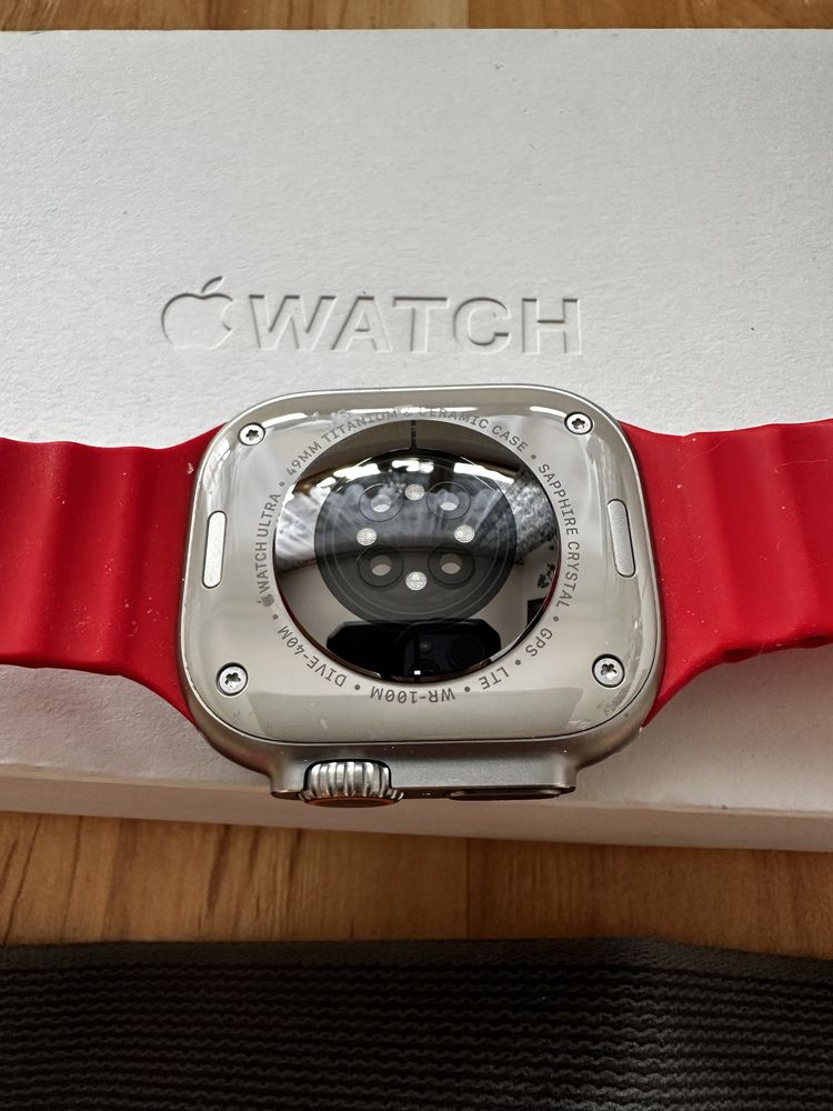 Apple watch ultra  cellular 49mm Titanium stan idealny !!!