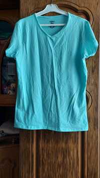Miętowa bluzka damska XL