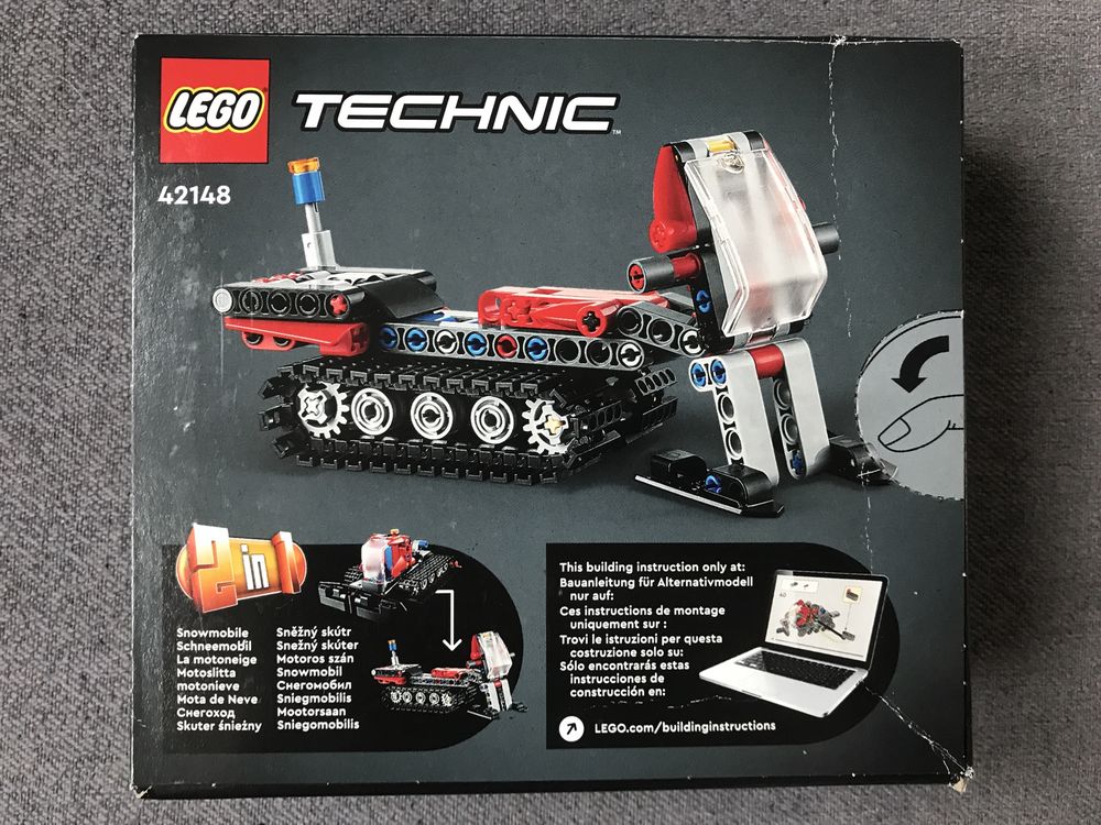 Klocki LEGO Technic Ratrak 42148