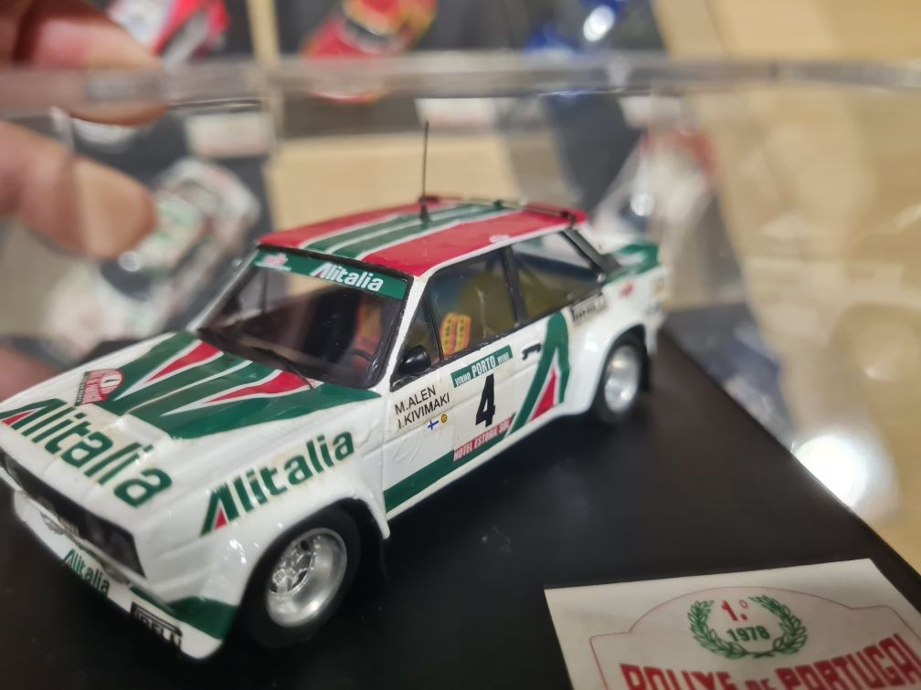 Lote de 12 miniaturas 1/43 Troféu /ACP Rallye de Portugal
