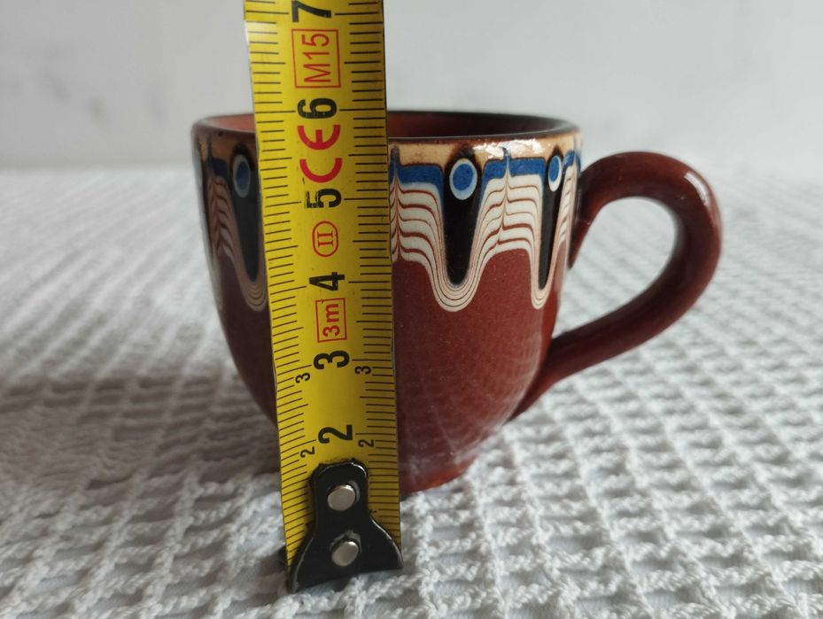Filiżanki do espresso ceramika bułgarska