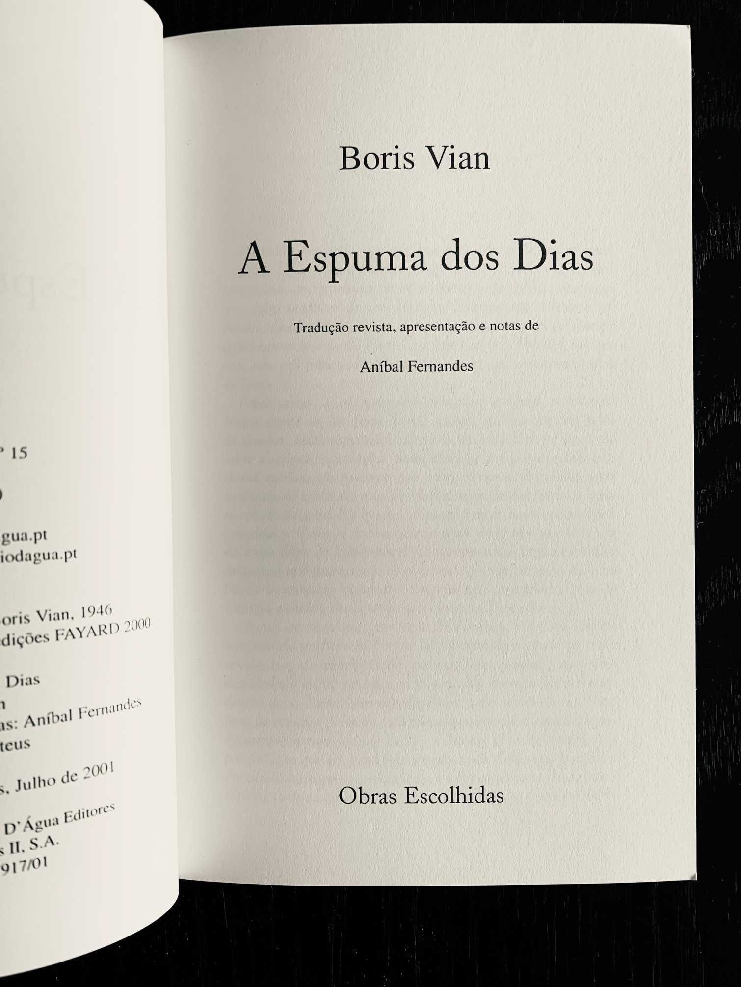 A Espuma dos Dias, Boris Vian