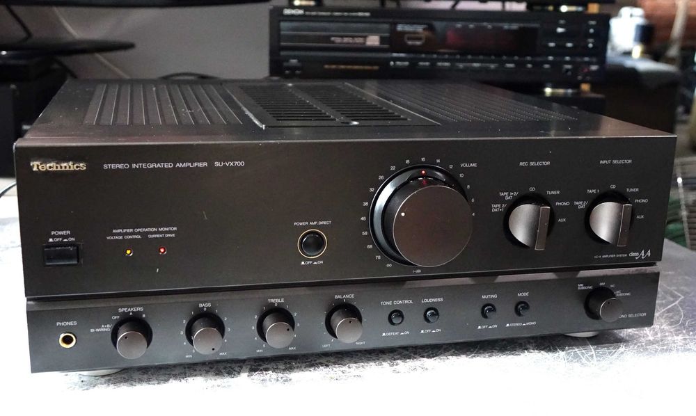 Wzmacniacz TECHNICS SU VX 700-top,moc 2x 180W
