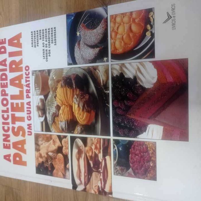 vendo livro A enciclopédia de pastelaria