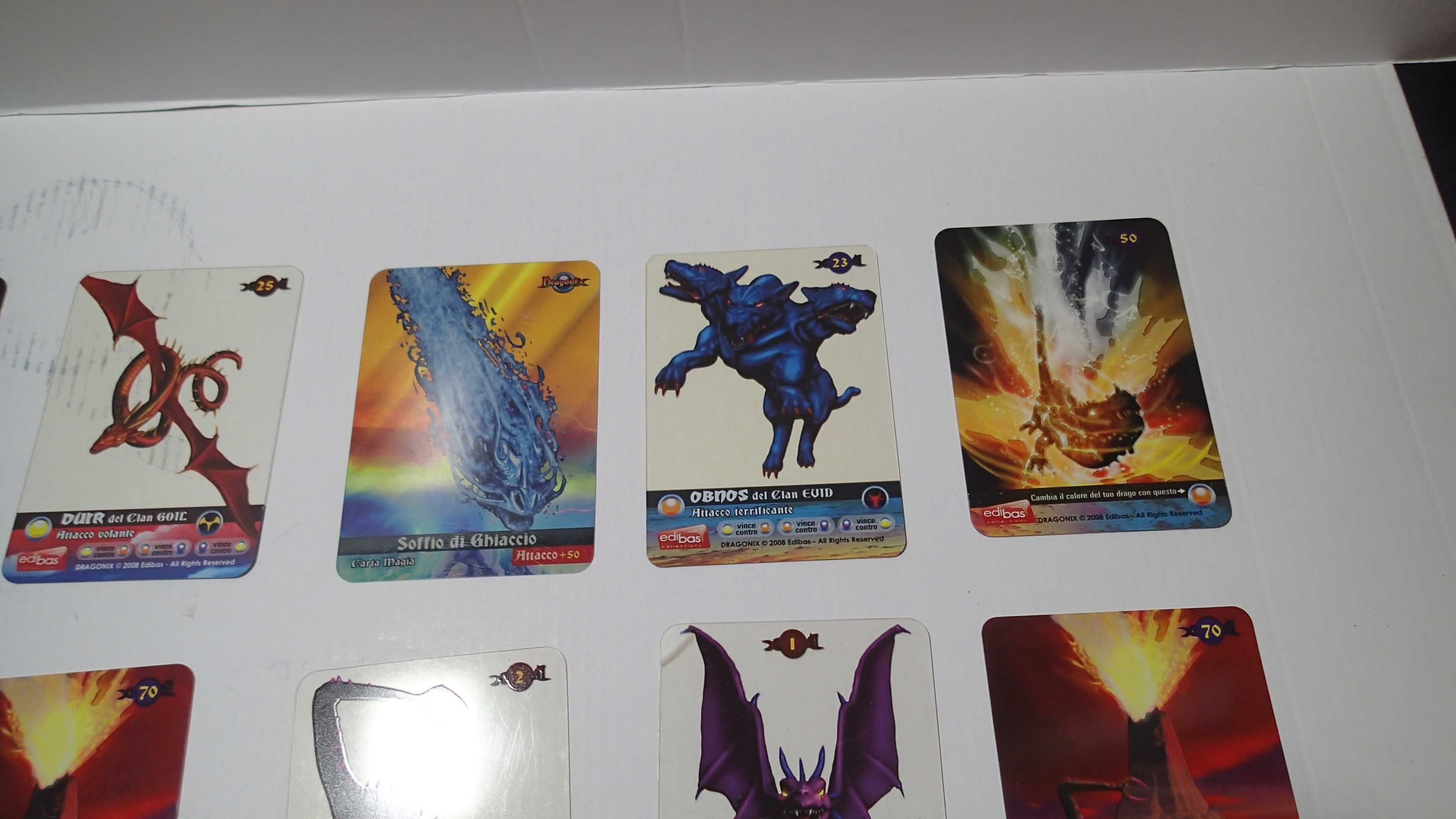 Cartas Dragonix da EDIBAS