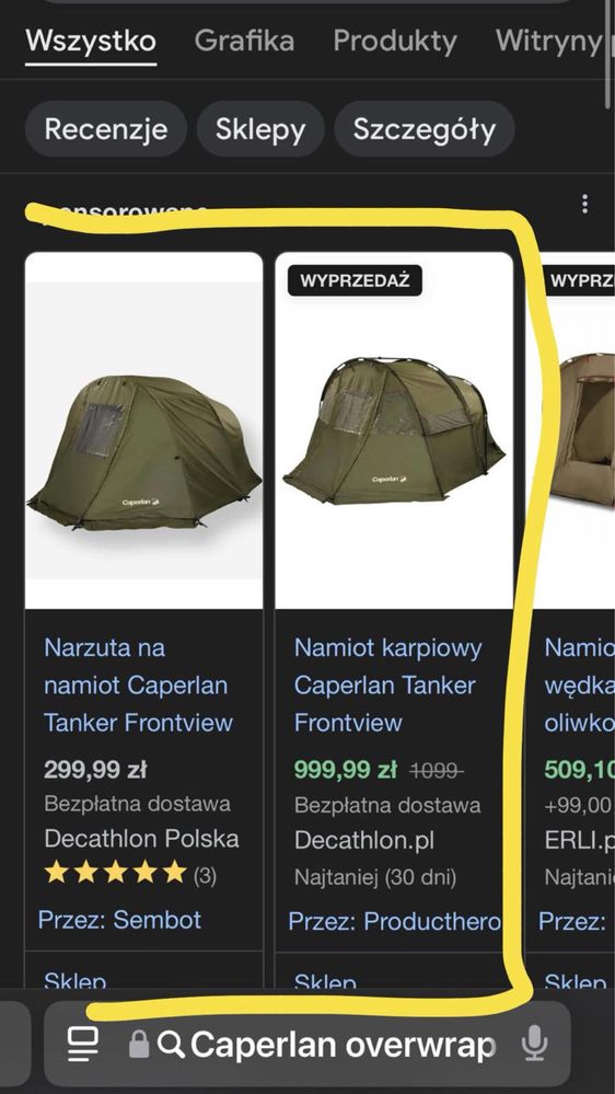 Sprzedam namiot karpiowy