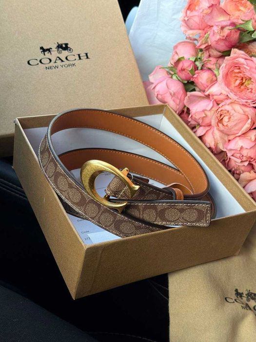 Жіночий ремінь Coach Premium