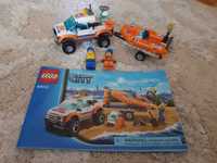 Prezent na Dzień Dziecka. LEGO 60012, CITY, wóz terenowy i łódź nurków