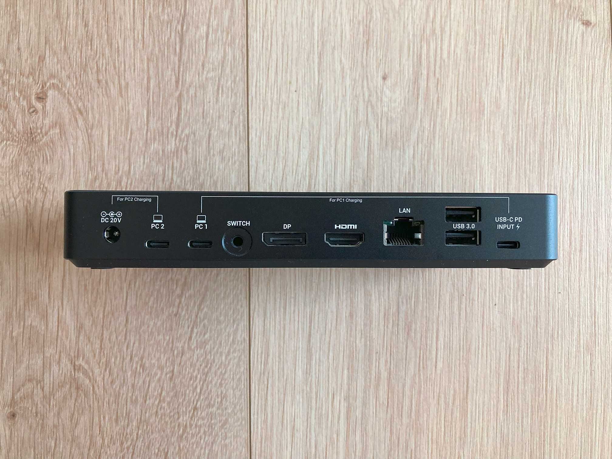 Stacja dokująca i-tec usb-c z przełącznikiem KVM