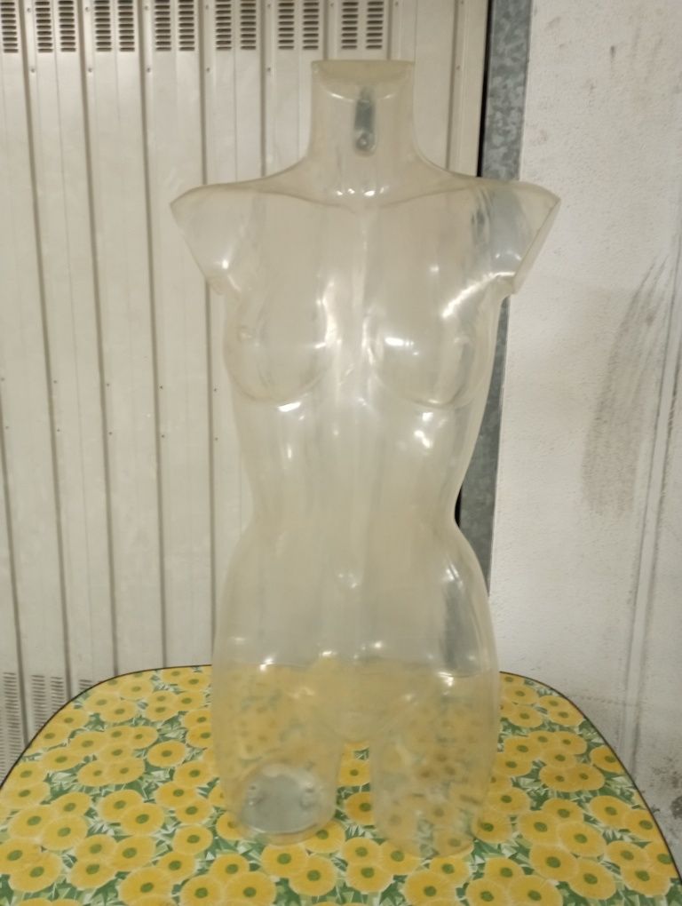 Manequim transparente
