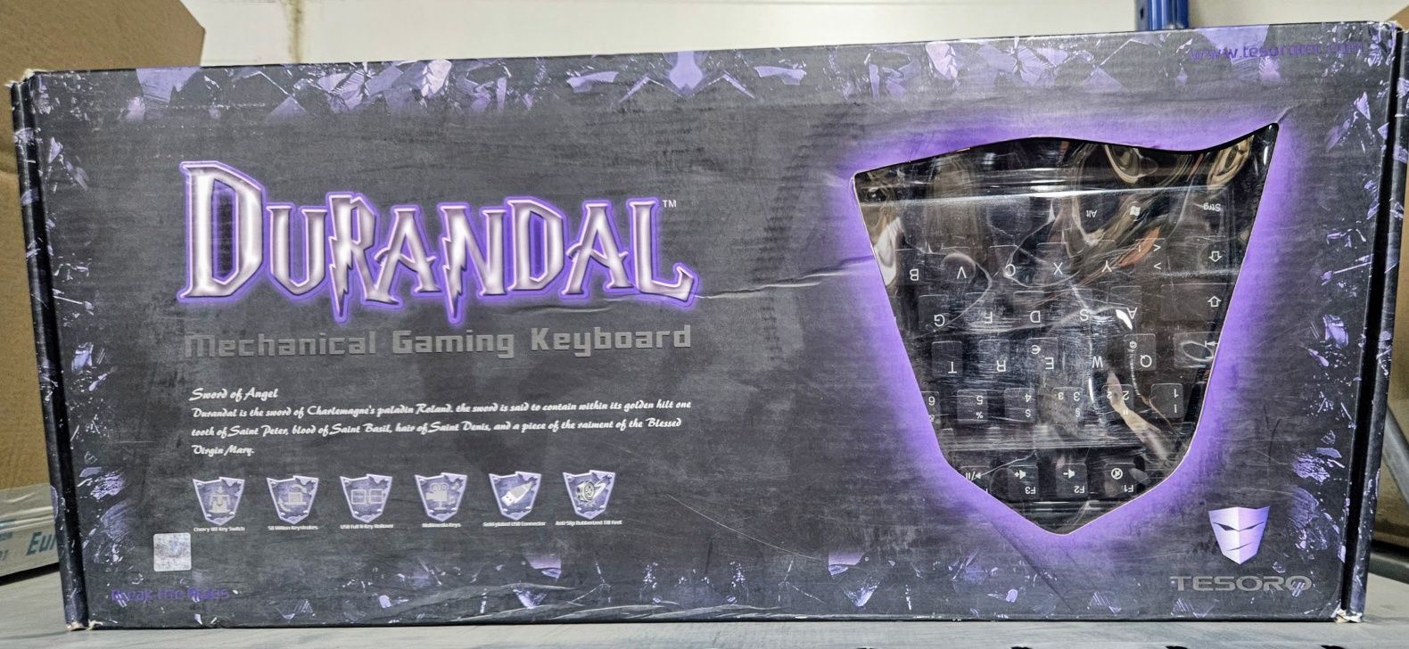 Klawiatura Tesoro Durandal Mechanical Gaming Keyboard, MX Switches