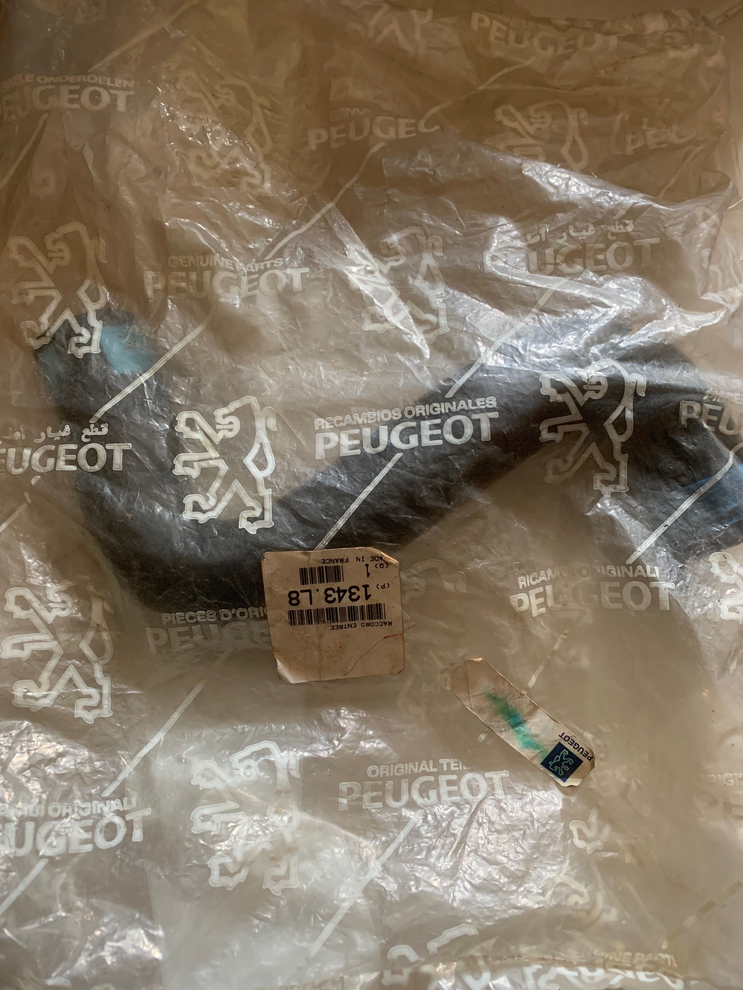 Tubo de agua do Peugeot 106