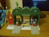 knapford Mattel Tomek i przyjaciele parowozy pociągi