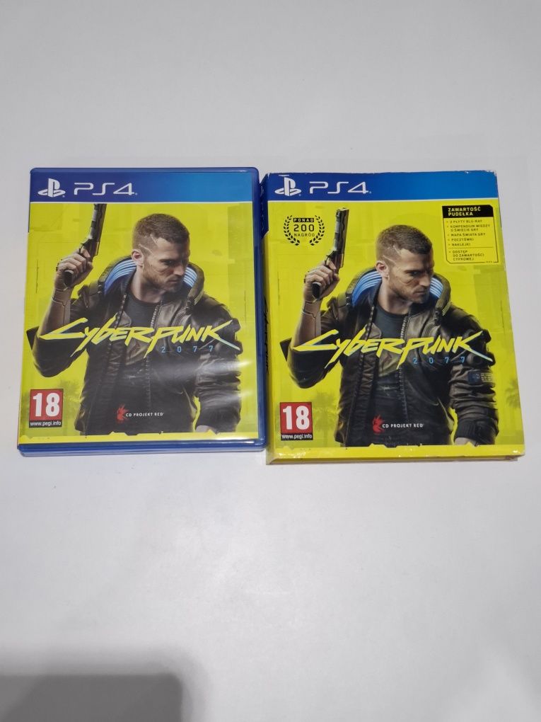 Cyberpunk 2077 ps4 ps5 PL+dodatki mapa itd.