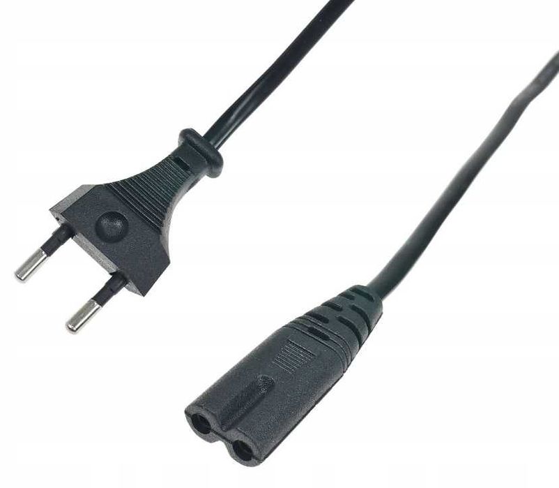 Kabel zasilający 3m ósemka C7 PC RTV AGD Konsole 3M * Wejherowo