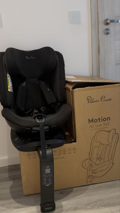 Fotelik samohodowy Silver Cross Motion all saze od 0-36кг obortowy 360