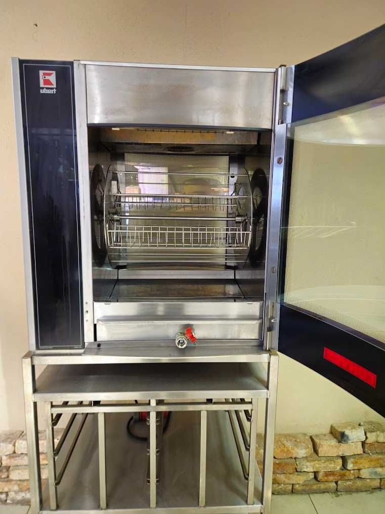Rożeń obrotowy do kurczaków Ubert RT506DE | 6 kW | 30 kurczaków | 400V
