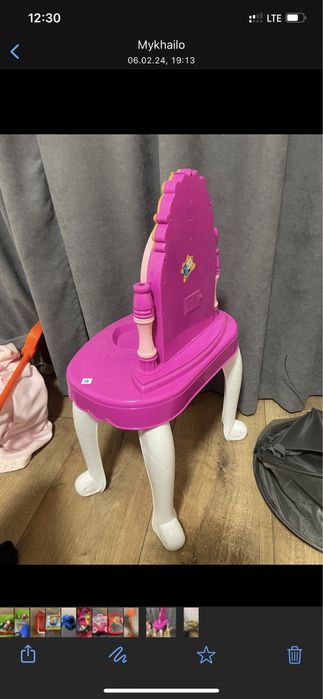 Трюмо для дівчинки