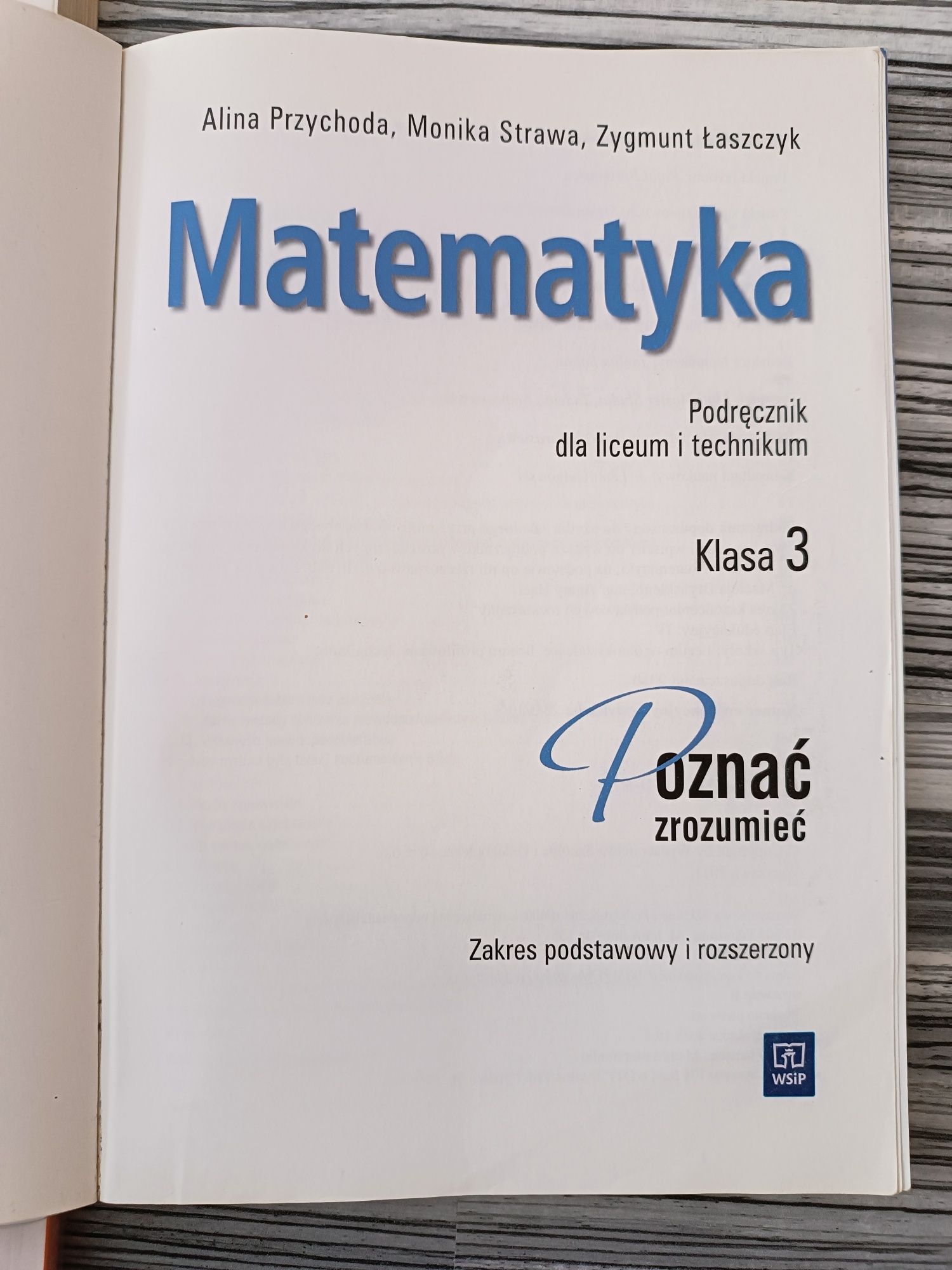 Poznać zrozumieć matematyka pakiet podręczników do matury
