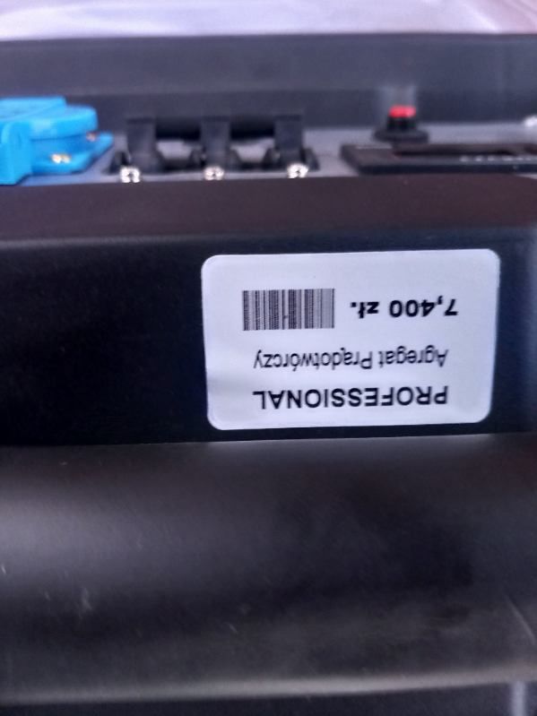 Agregat prądotwórczy orginalnie zapakowany