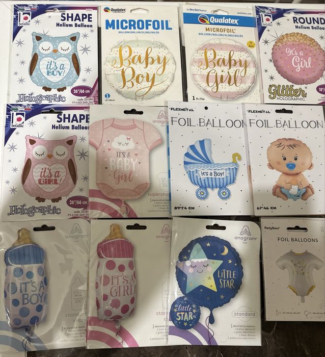 Фольговані кулі фігури Італія, Іспанія, США, Китай