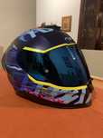 Capacete NEXX Y.100R Urbangram Indigo Blue Matt (L)