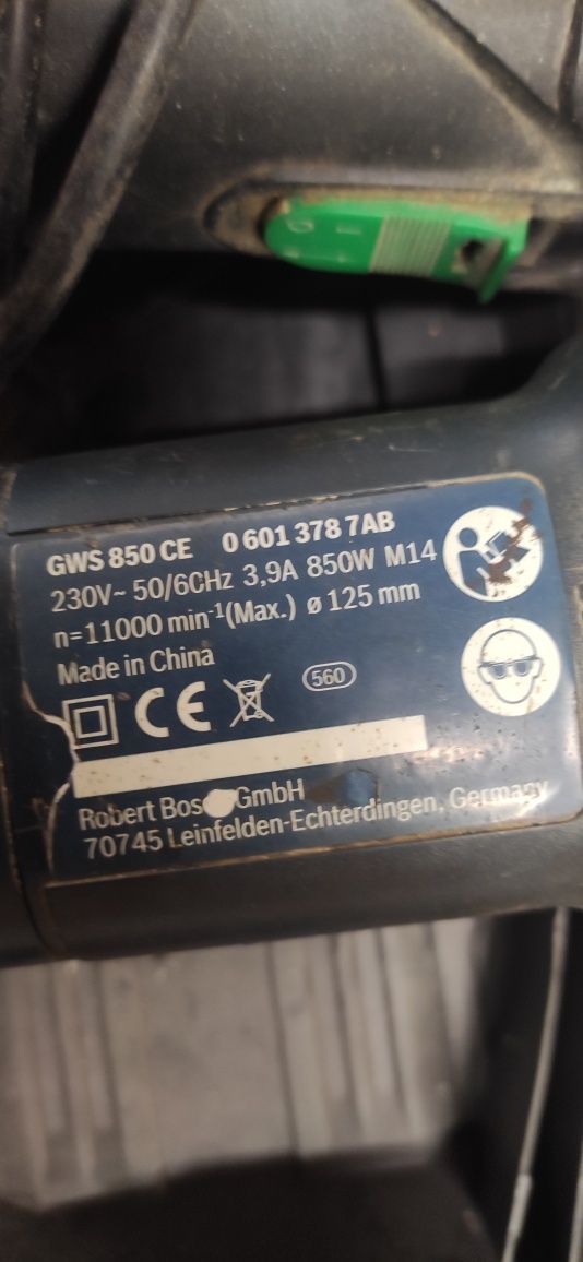 Elektronarzędzia Piła szablasta Szlifierki kątowe Uszkodzone