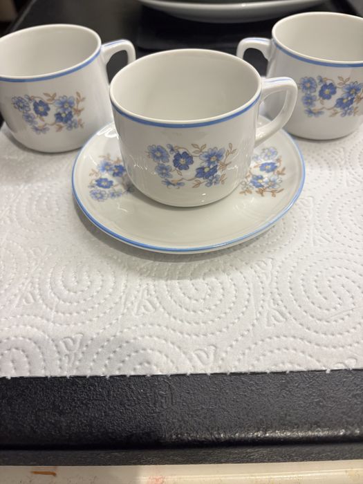 3 filizanki i talerzyk „ Ćmielów”