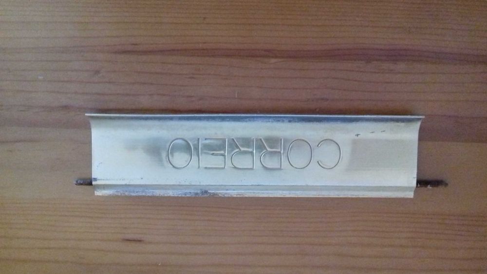 Tampa de caixa de correio em alumínio