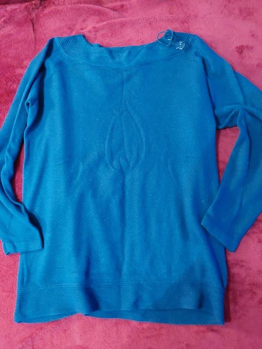 Niebieski sweterek XL