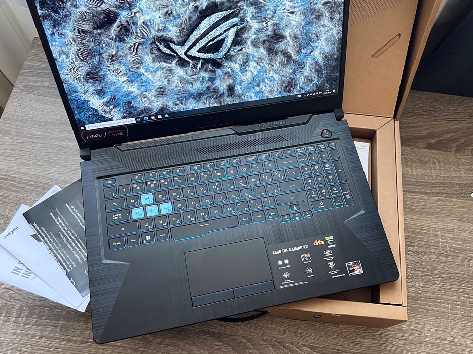 RTX! Игровой ноутбук Asus TUF Gaming 17 (2050, 2060 ,3060)