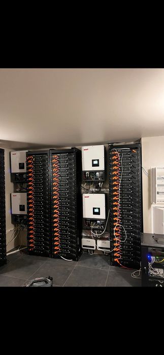 Стійка під акаммулятор Deye-4-5 АКБ і БМС, 8 АКБ і БМС,12 АКБ і БМС.