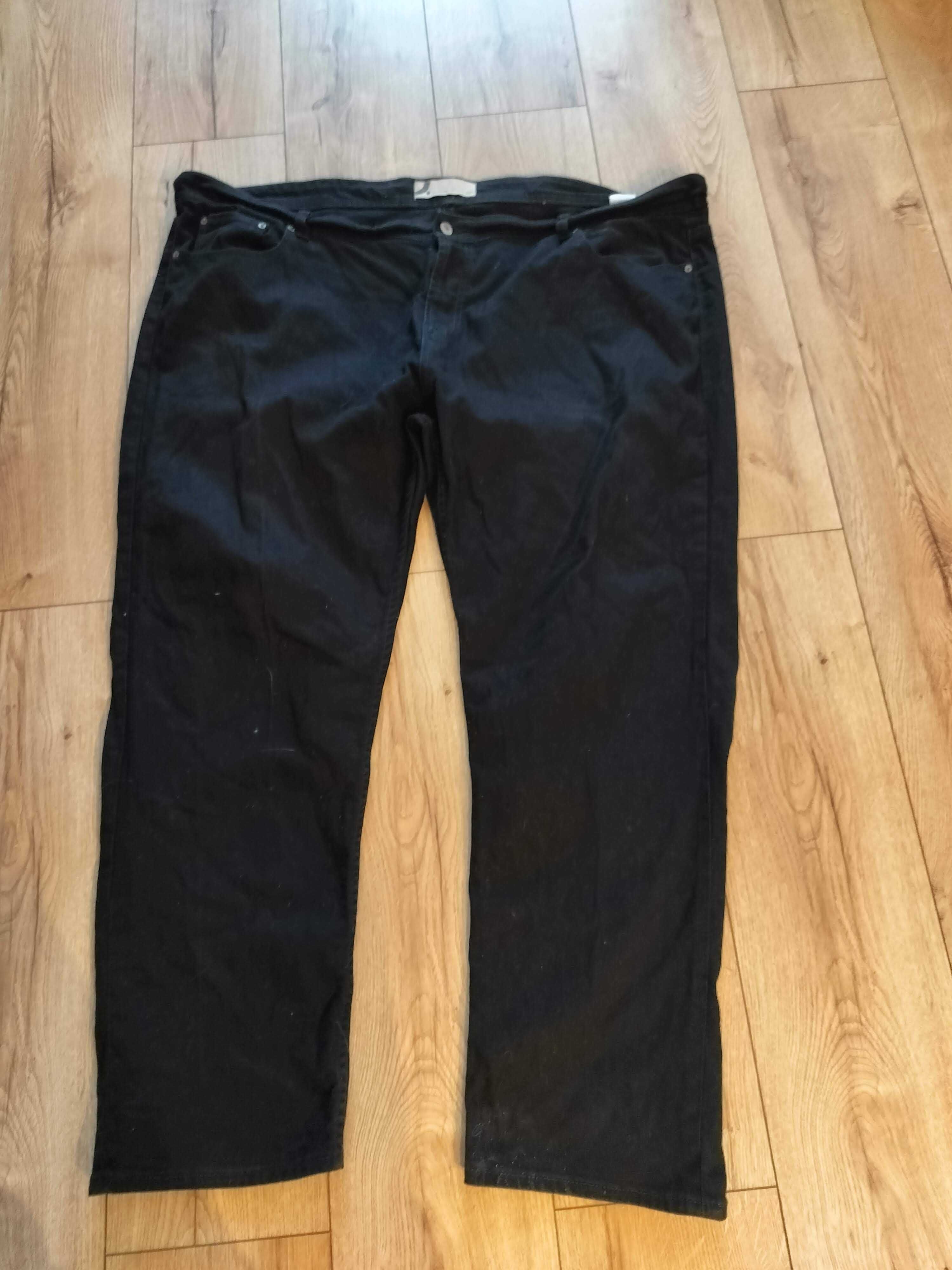 Spodnie męskie 50/30 miękki elastyczny jeans Dressmann 9XL pas130
