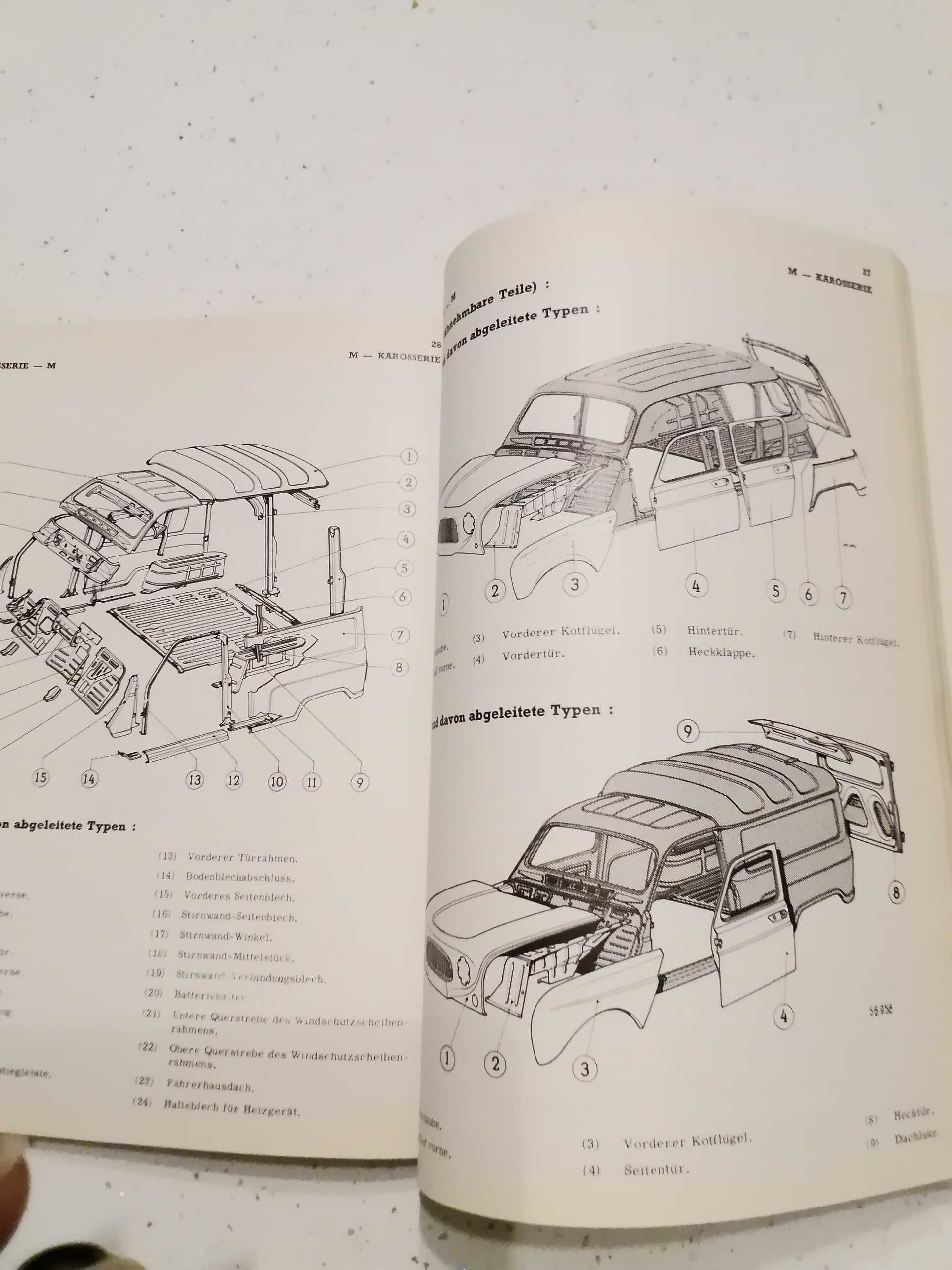 RENAULT R. 1120, R. 1121, R. 1122, R. 2102 - instrukcja napr serwisowa
