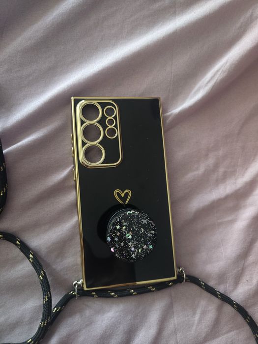 Pokrowiec, etui +pop+smycz Galaxy S24 Ultra.